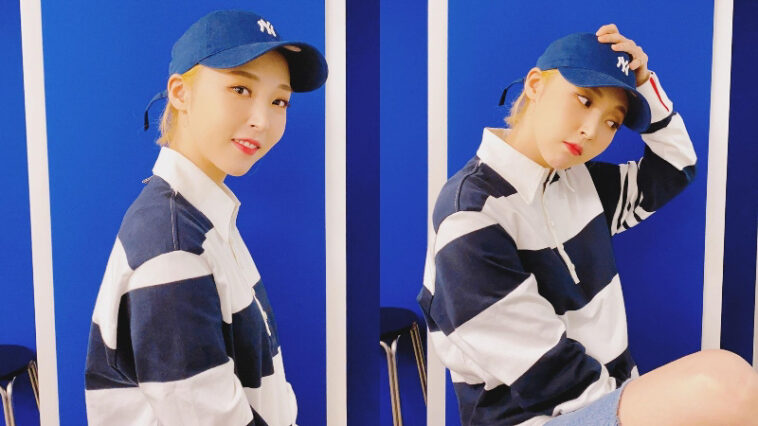 Mamamoo Moonbyul's Outfit on Instagram on September 15, 2020