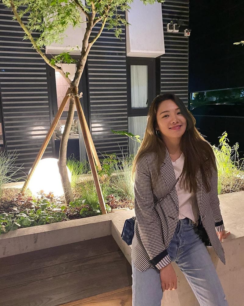 Hyoyeon's Outfit on Instagram on September 22, 2020