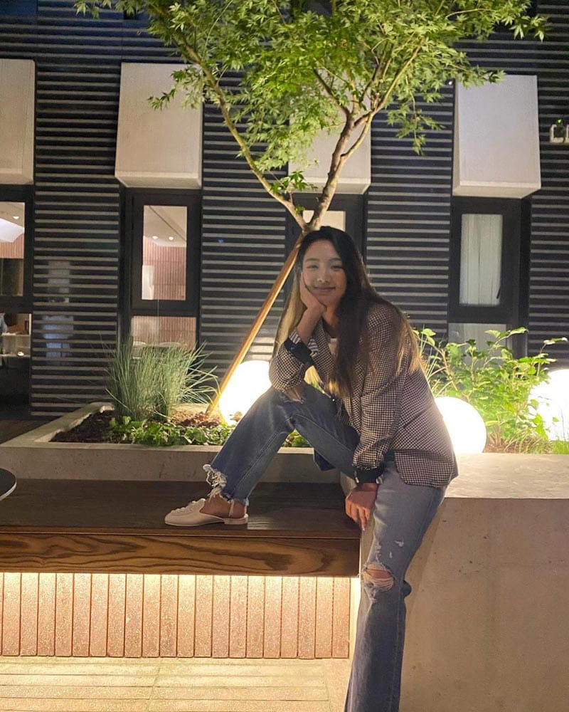Hyoyeon's Outfit on Instagram on September 22, 2020