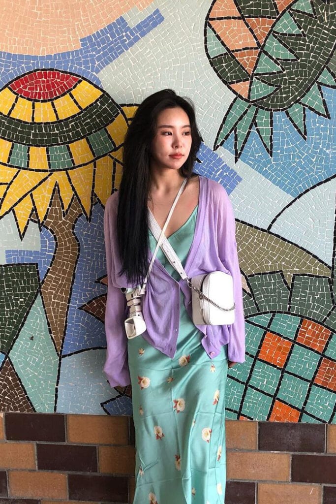 How to Style cardigans - Mamamoo Wheein