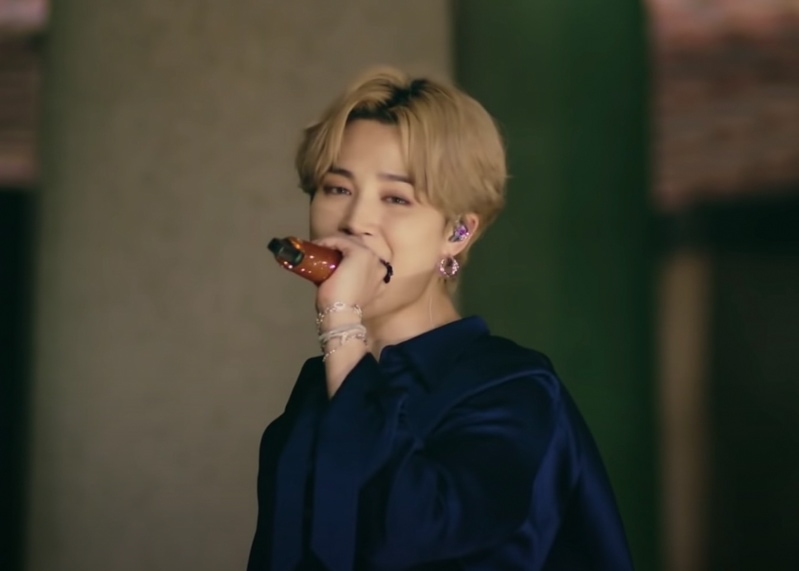 BTS Jimin's Outfit on 'Mikrokosmos' Performance on 'The Tonight Show Starring Jimmy Fallon' on October 2, 2020