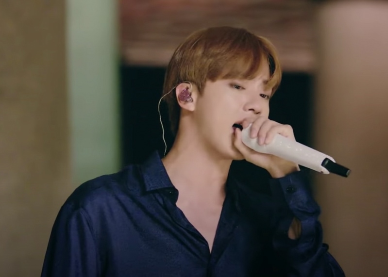 BTS Jin's Outfit on 'Mikrokosmos' Performance on 'The Tonight Show Starring Jimmy Fallon' on October 2, 2020
