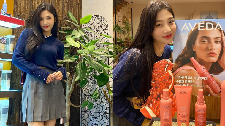 Red Velvet Joy's Outfit on Instagram on October 8, 2020