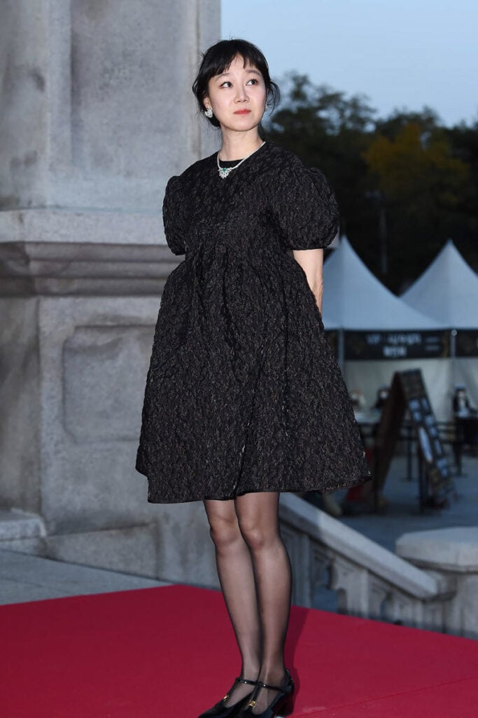Gong Hyo-Jin's Outfit at Korean Popular Culture and Arts Awards 2020 on October 28, 2020