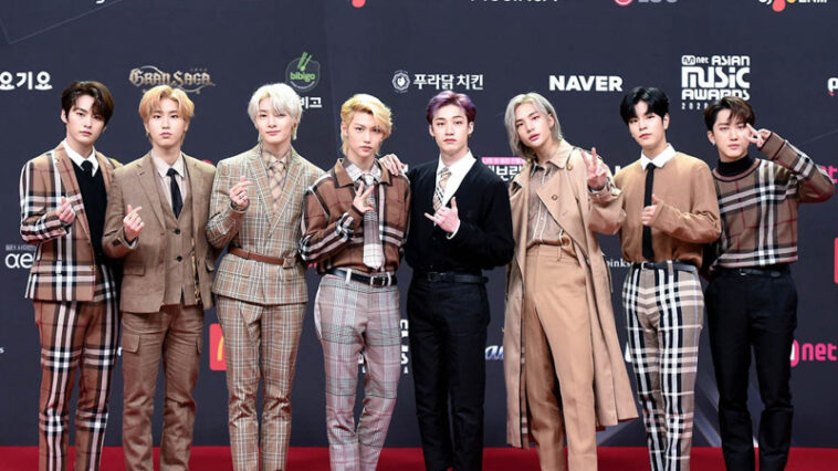 STRAY KIDS's Outfit at 2020 Mnet Asian Music Awards Red Carpet on December 6, 2020