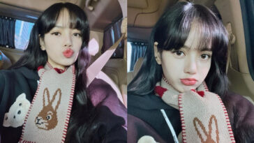 BlackPink Lisa's Outfit on Instagram on December 25, 2020