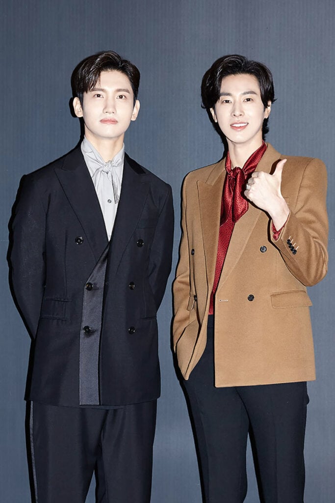 TVXQ Yunho's Outfit at ‘Noir’ Press conference on January 18, 2021