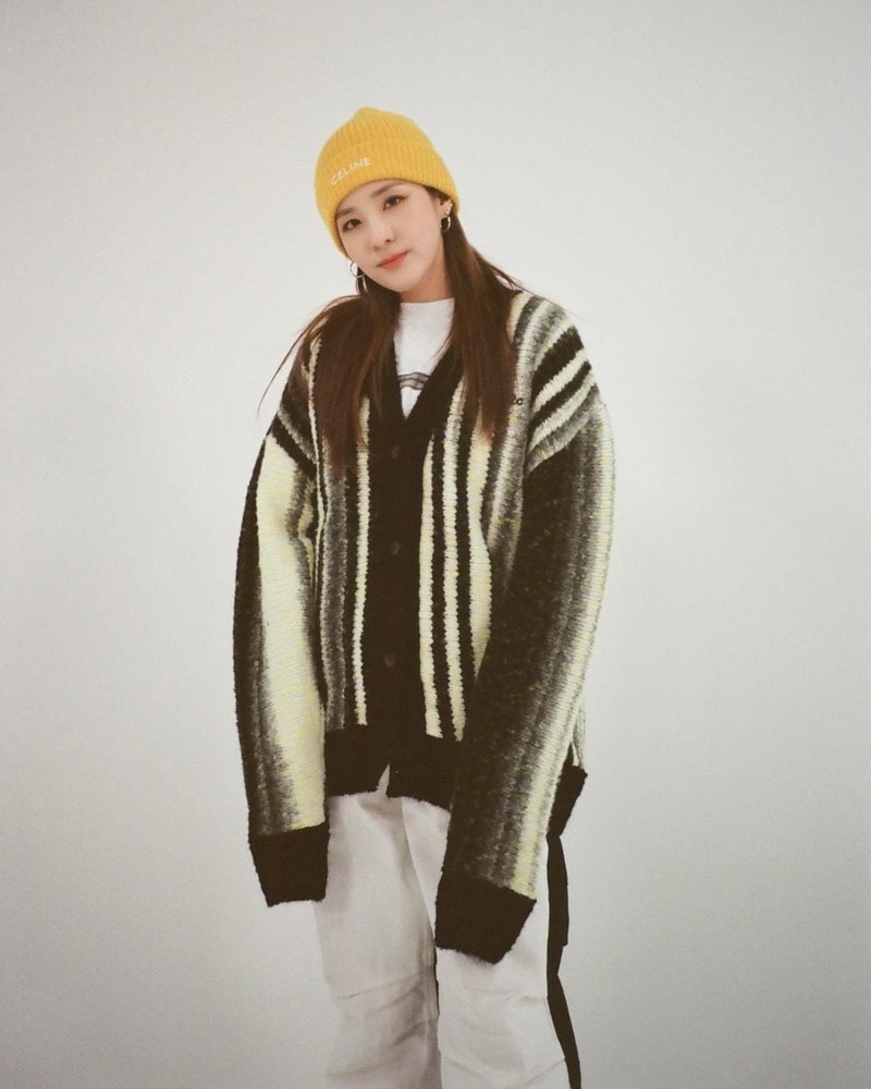 Sandara Park's Outfit on Instagram on January 26, 2021
