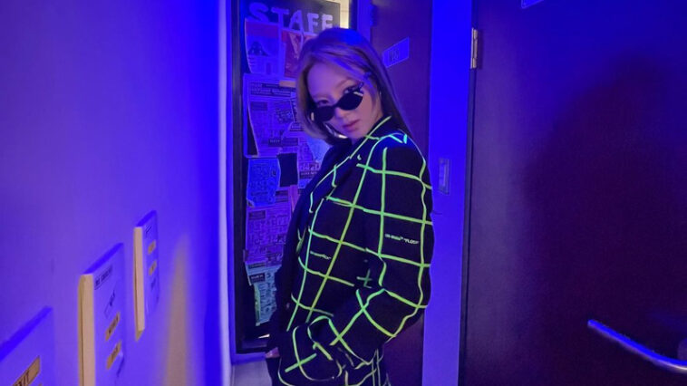Hyoyeon's Outfit on Instagram on March 25, 2021