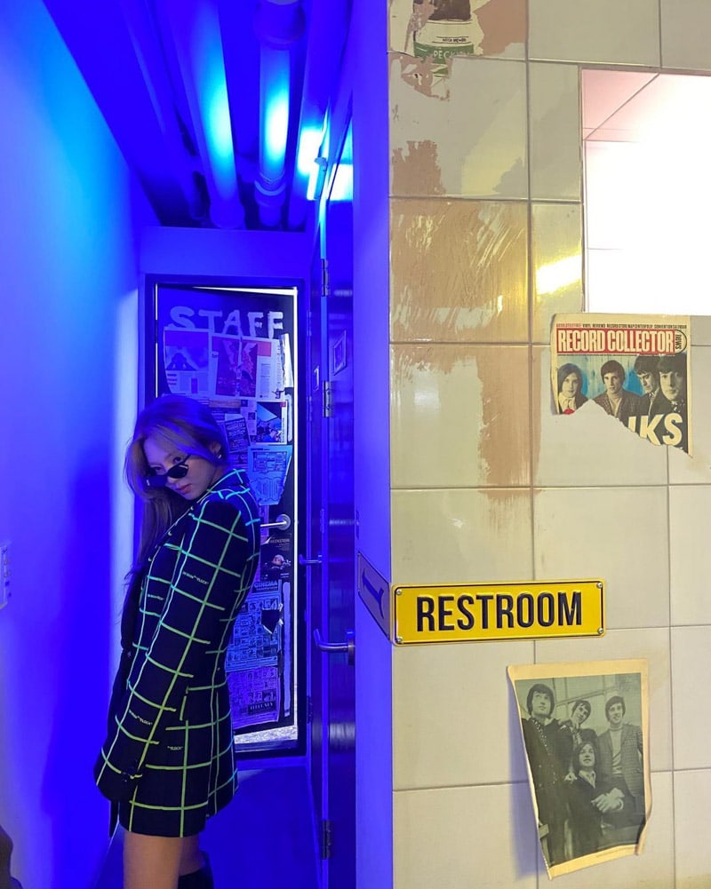 Hyoyeon's Outfit on Instagram on March 25, 2021