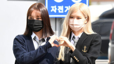 Blackpink Rose's Outfit On The Way To ‘Knowing Brothers’ on March 11, 2021