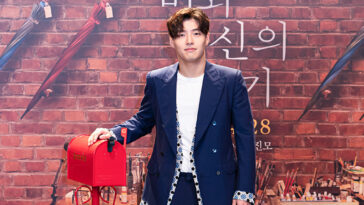 Kang Ha-Neul's Outfit at ‘Rain And Your Story’ Press Conference on March 31, 2021