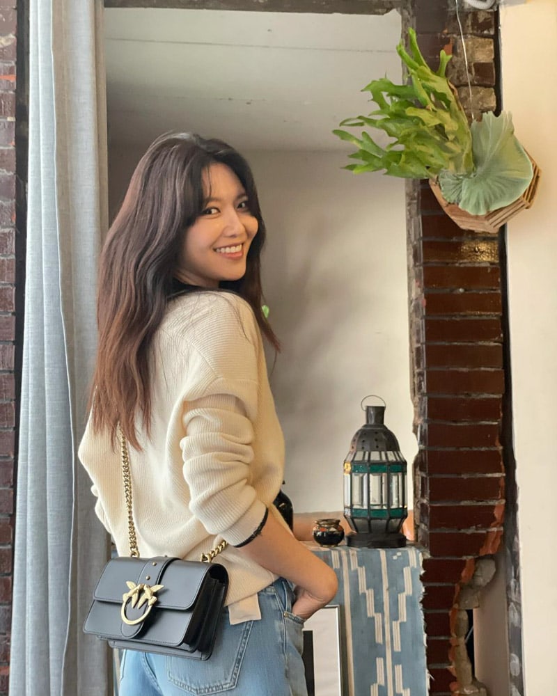 Sooyoung's Outfit on Instagram on April 2, 2021