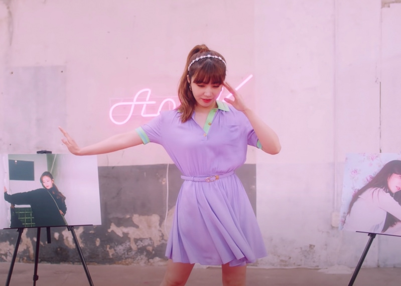 APINK Thank You MV Kpop Fashion - Eunji - Look 1