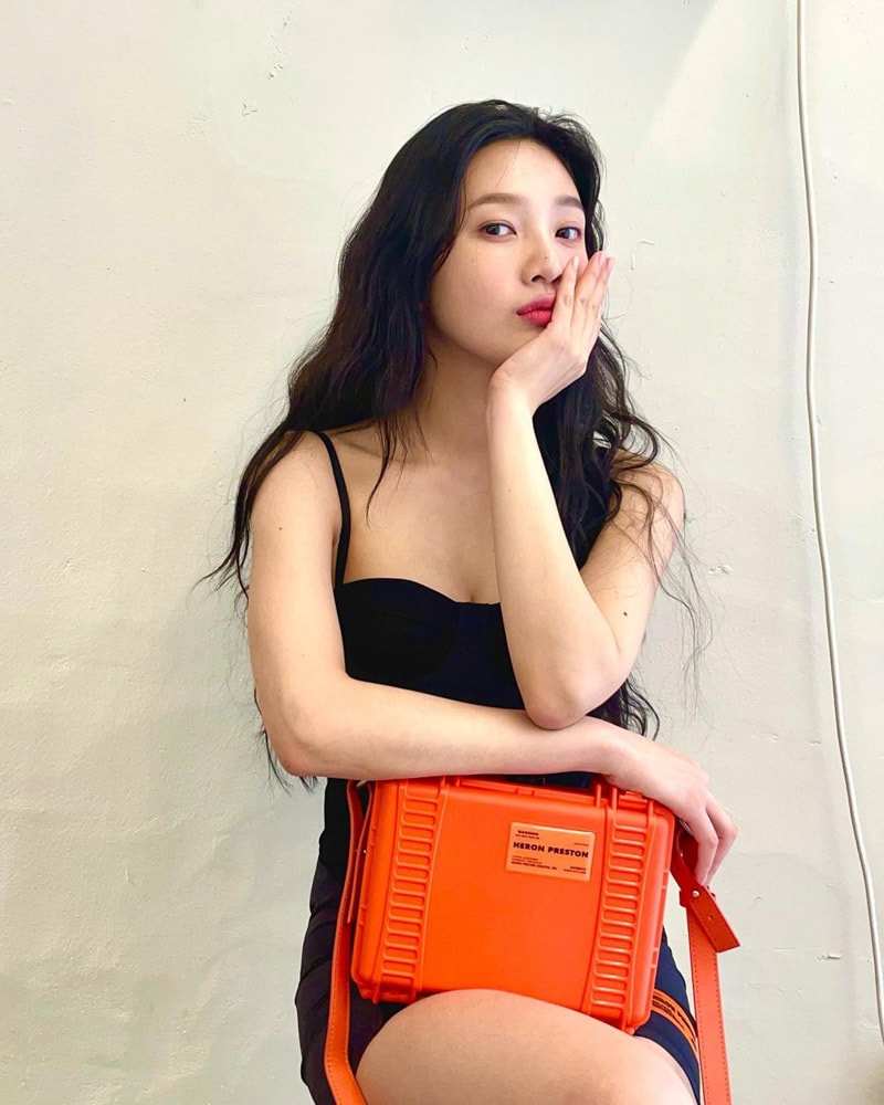 RED VELVET Joy's Outfit on Instagram on June 16, 2021