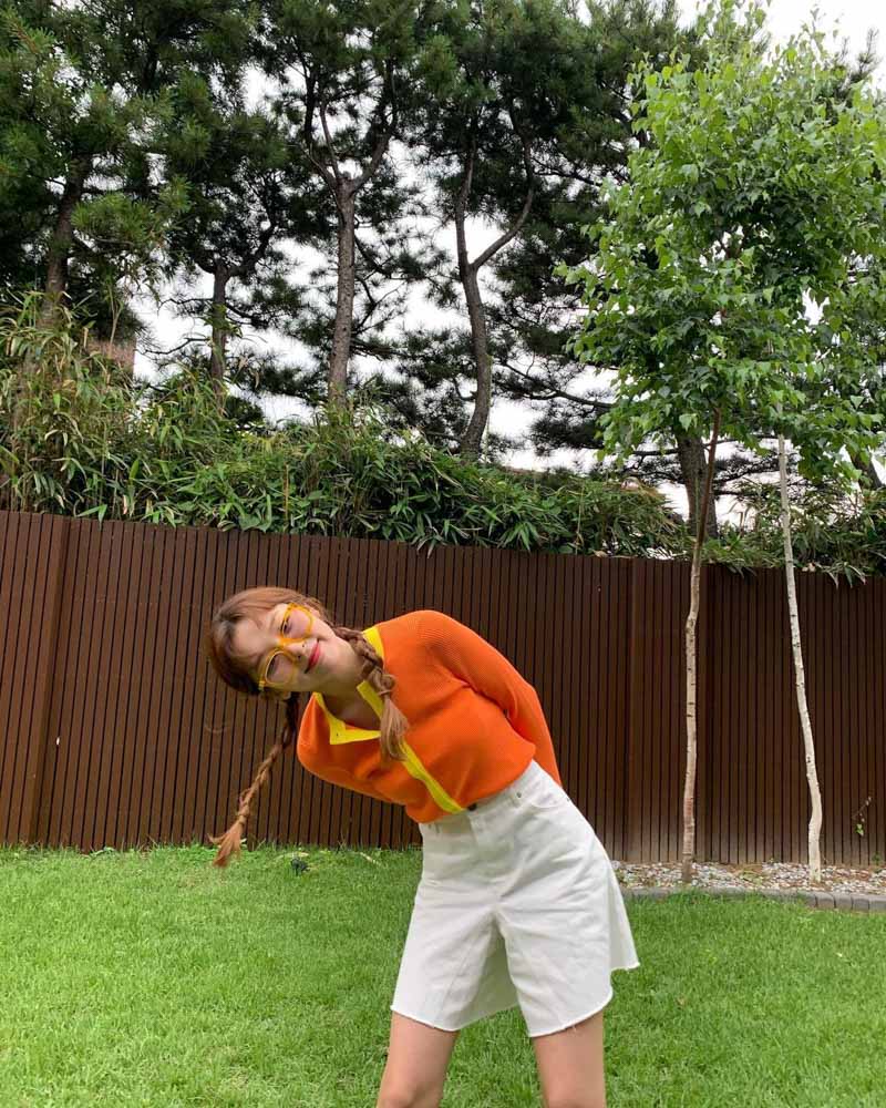 RED VELVET Seulgi's Outfit on Instagram on July 20, 2021