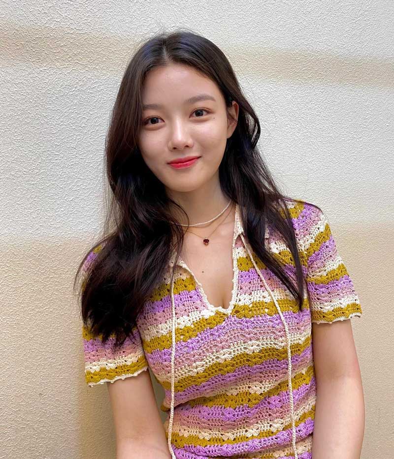 Kim Yoo-Jung's Outfit on Instagram on July 22, 2021