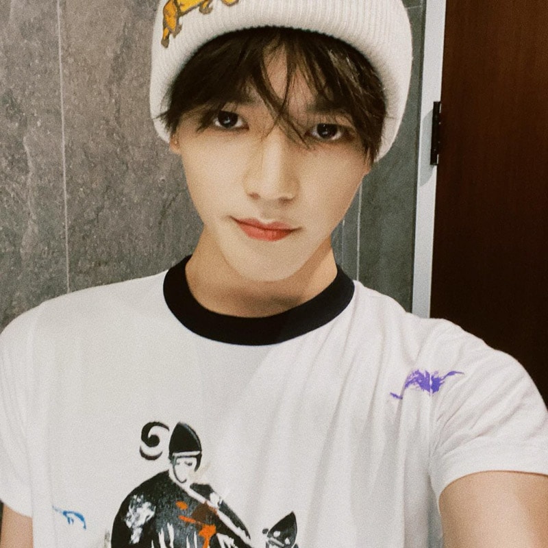 NCT Taeyong's Outfit on Instagram on July 17, 2021