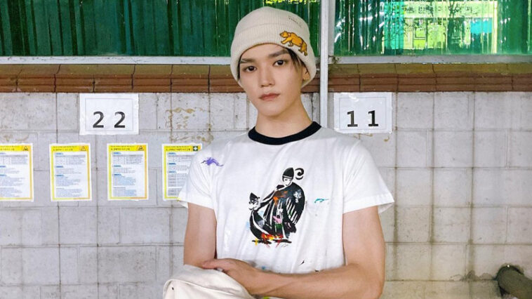 NCT Taeyong's Outfit on Instagram on July 17, 2021