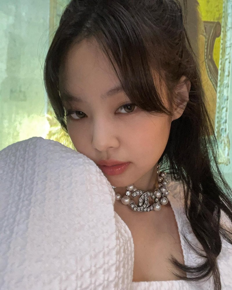 Blackpink Jennie's Outfit on Instagram on August 8, 2021