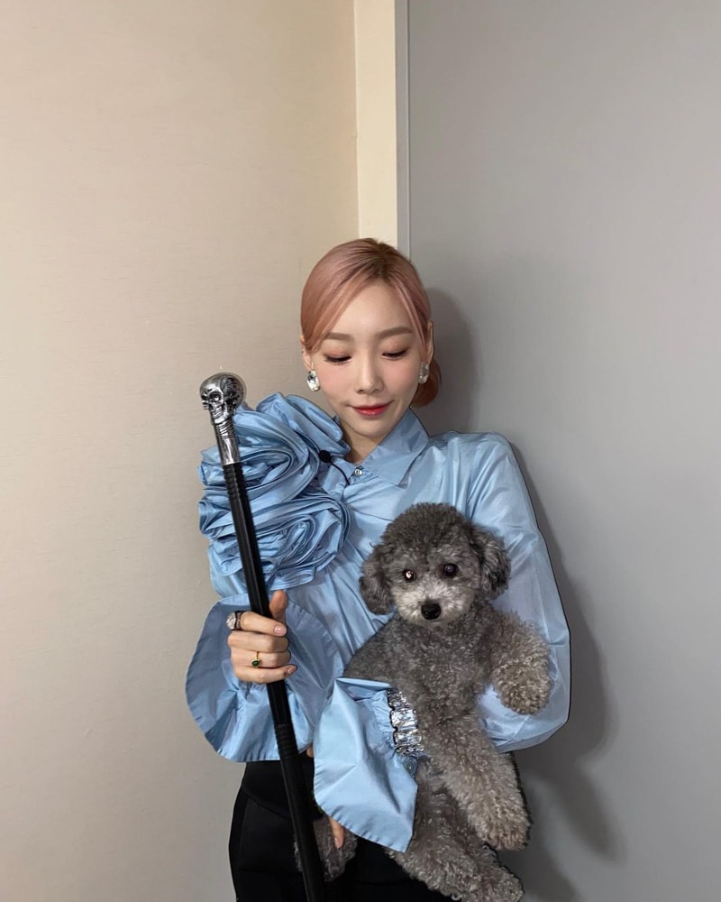 Taeyeon's Outfit on Instagram on August 14, 2021