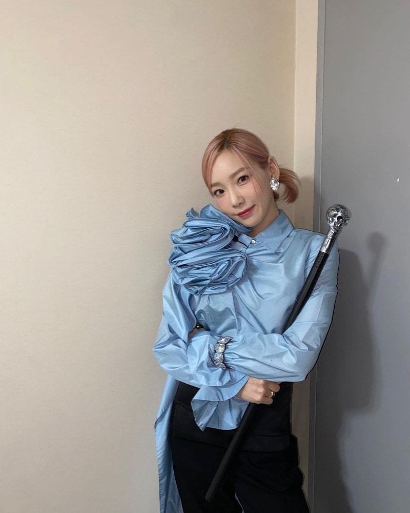 Taeyeon's Outfit on Instagram on August 14, 2021