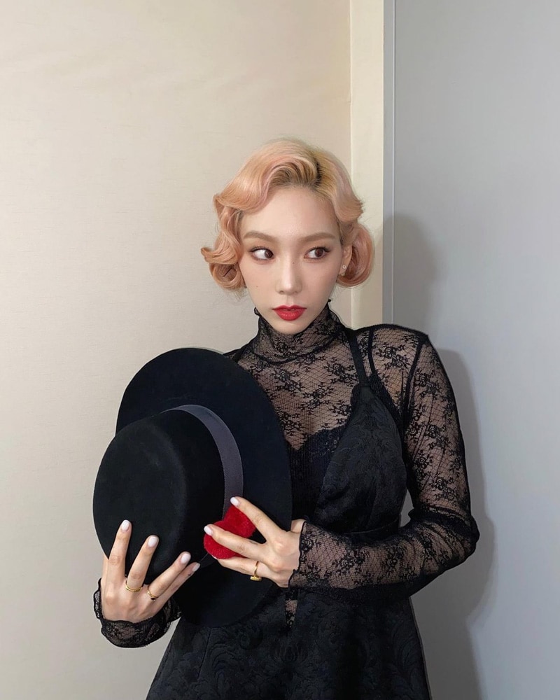 Taeyeon's Outfit on Instagram on September 11, 2021