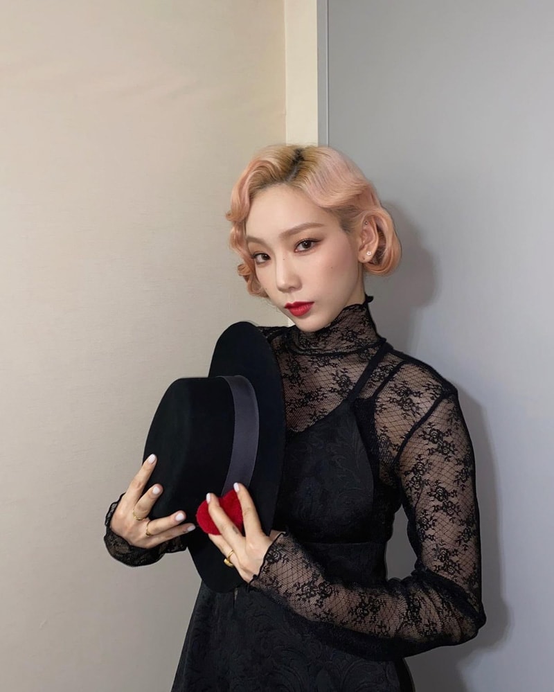 Taeyeon's Outfit on Instagram on September 11, 2021