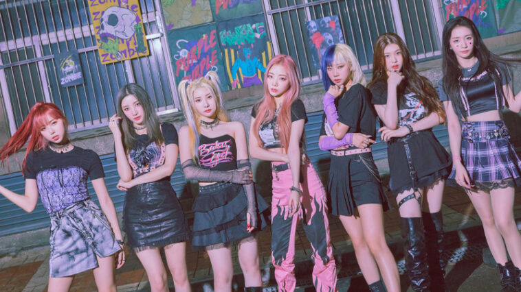 PURPLE KISS Zombie MV Fashion