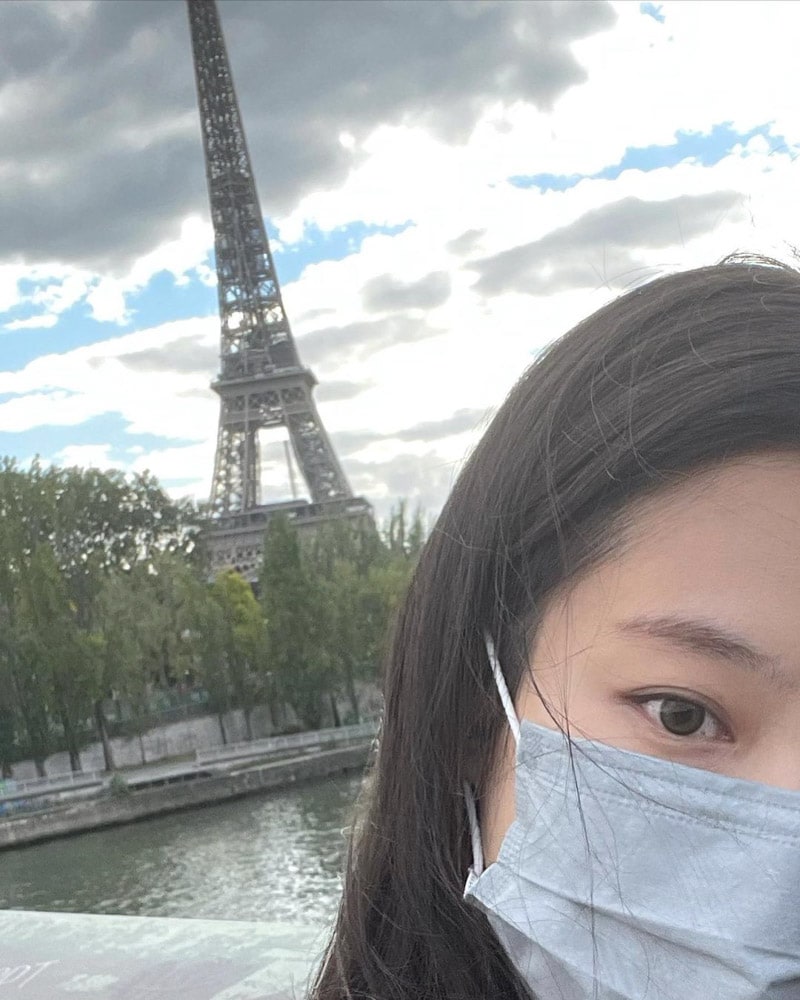 BLACKPINK Jennie's Outfit on Instagram on October 11, 2021
