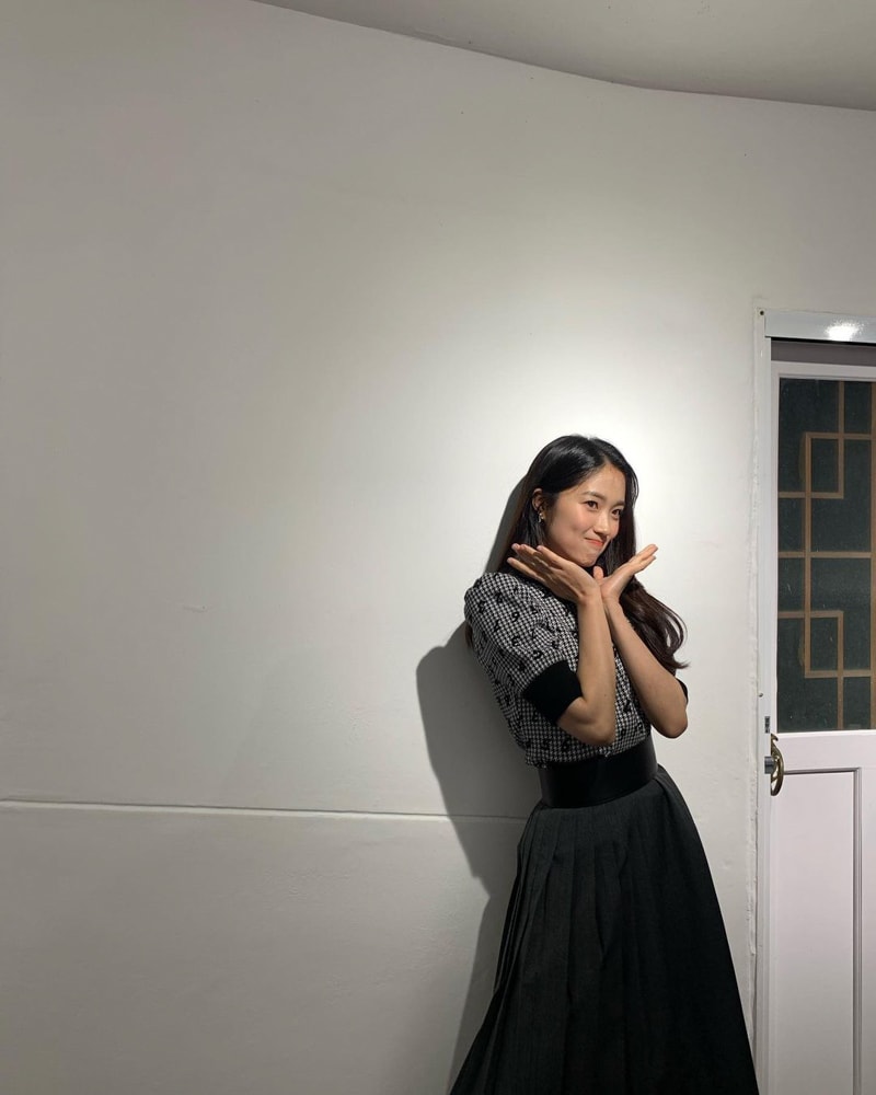 Kim Hye-yoon's Outfit on Instagram on November 8, 2021