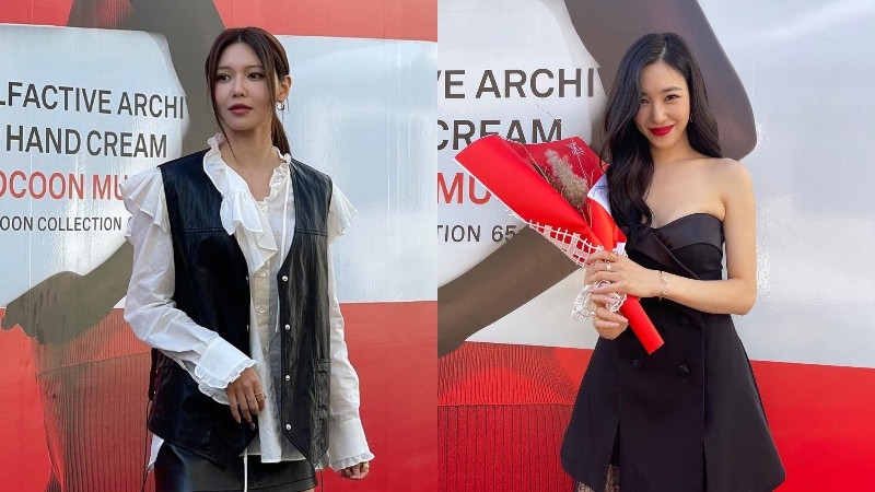 Tiffany and Sooyoung's Outfit at Tamburins Events on October 29, 2021