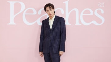 EXO Kai's Outfit at ‘Peaches’ Press Conference on November 30, 2021