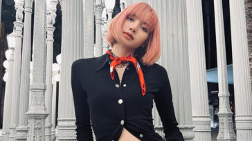 BLAKCPINK Lisa's Outfit on Instagram on December 4, 2021