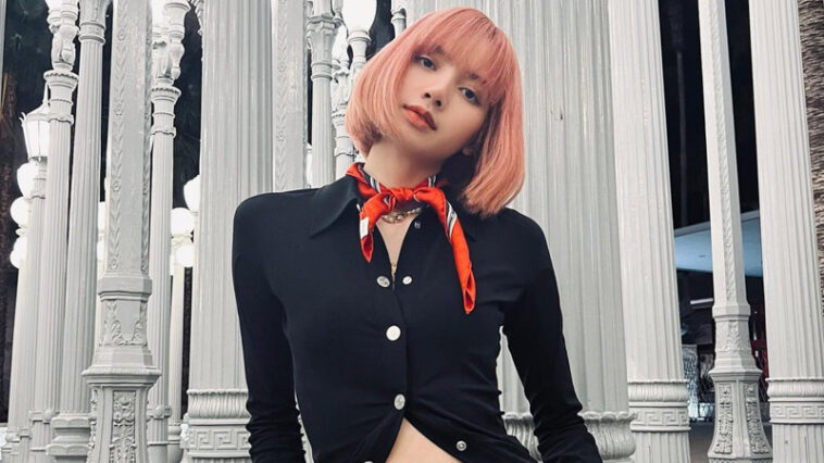 BLAKCPINK Lisa's Outfit on Instagram on December 4, 2021