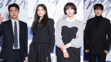 ‘The Pirates Goblin Flag’ Cast's Outfit at the Film Press Conference on December 29, 2021