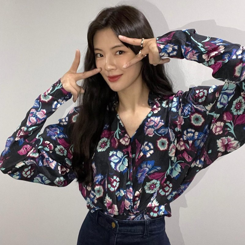 Lee Sun-bin's outfit on Instagram on January 16, 2022