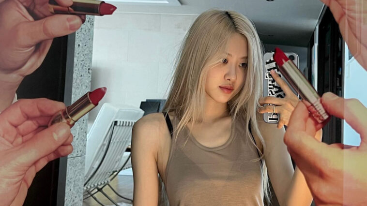 Blackpink Rose's Outfit on Instagram on January 25, 2022