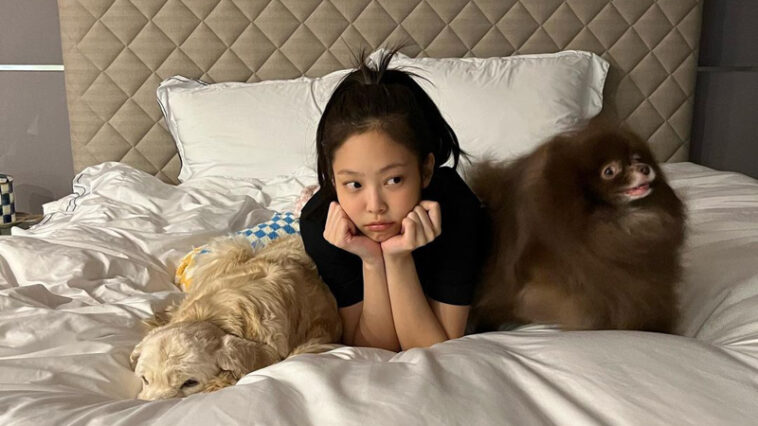 BLACKPINK Jennie's Outfit on Instagram on February 4, 2022