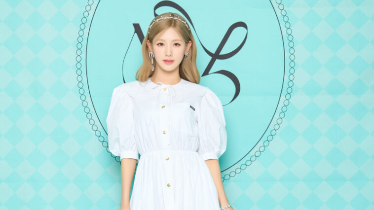 (G)I-DLE Miyeon's Outfit at Solo Debut Album ‘MY’ Press conference on April 27, 2022