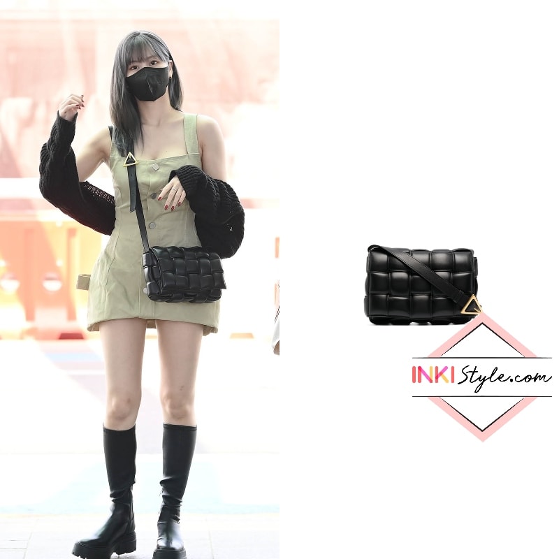 Twice Nayeon airport fashion from May 12, 2022 : Louis Vuitton bag