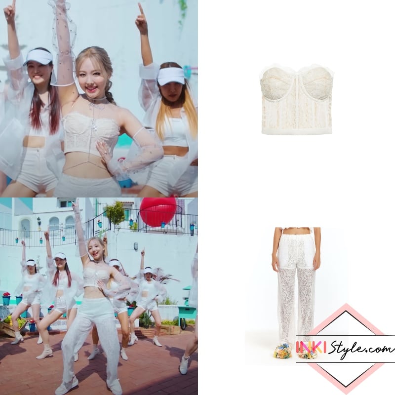 mess in distress — ⤷ nayeon + 'pop!' era outfits