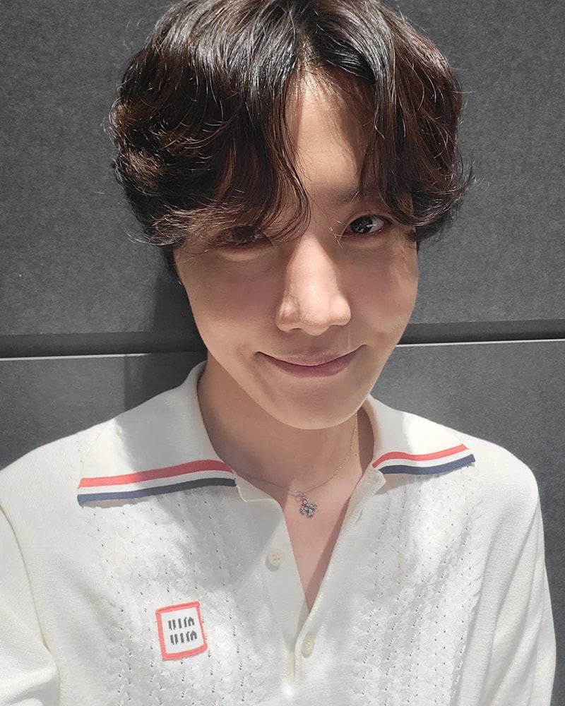 BTS J-Hope's Outfit on Instagram on August 8, 2022
