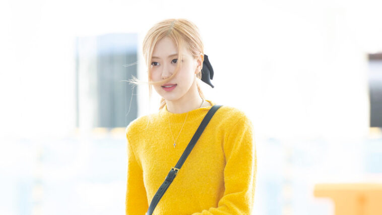 BLACKPINK Rose's Outfit at Incheon Airport on September 26, 2022