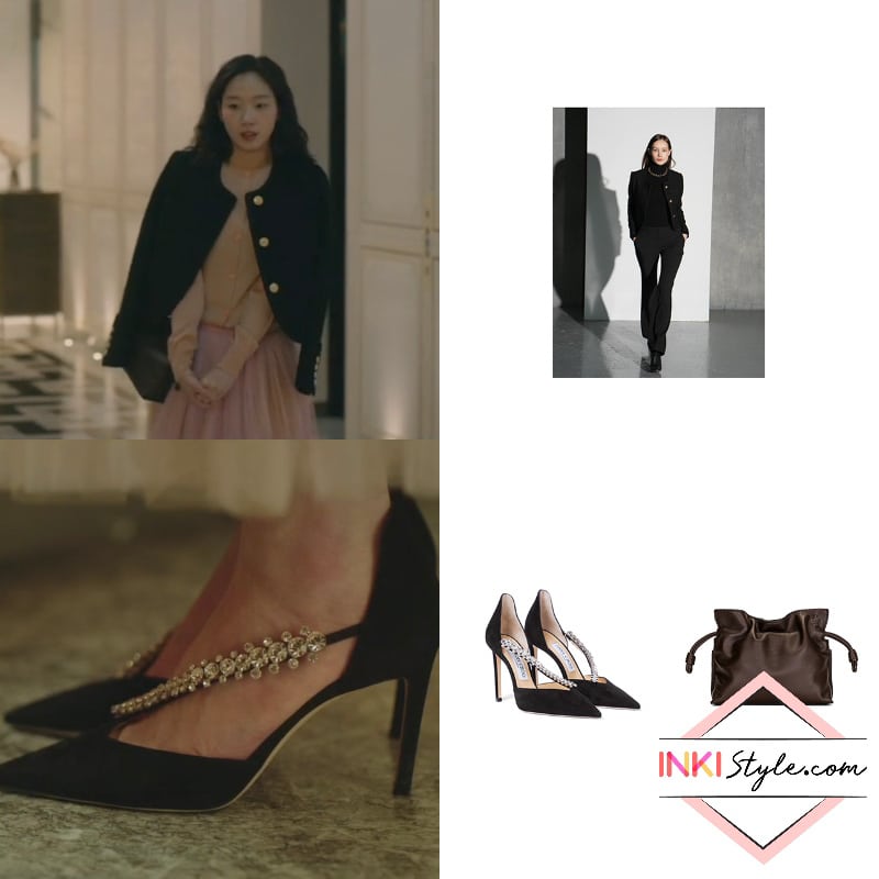 Little Women Oh In Ju Bejewelled Pointed Toe Pumps Kim Go Eun - K Merch  Store