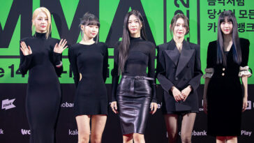 LE SSERAFIM's Outfits at the Melon Music Awards Red Carpet on November 26, 2022