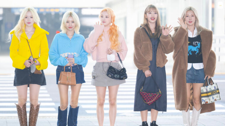 (G)I-DLE's Outfits at Incheon Airport on November 10, 2022