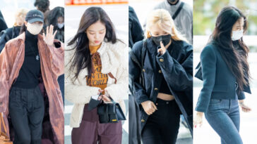 BLACKPINK's Outfit at Incheon Airport on November 29, 2022
