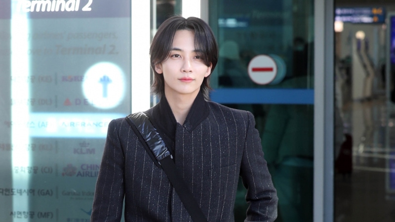SEVENTEEN Jeonghan's Outfit at Incheon Airport on January 16, 2023