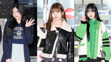 IVE's Outfit at Gimpo Airport on February 17, 2023